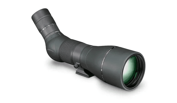 Vortex RAZOR® HD 27-60X85 Angled on a white background. 