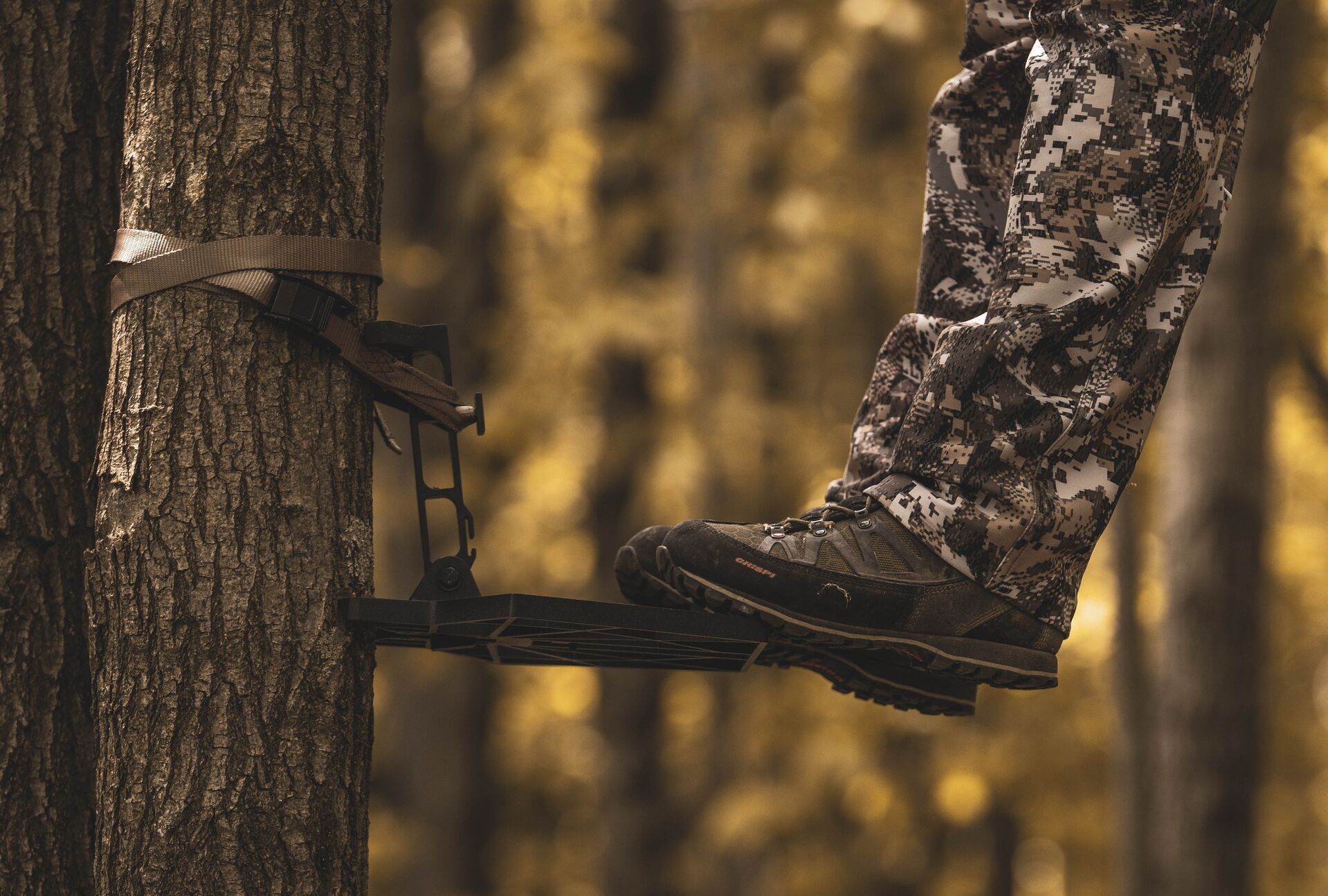Close-up of a hunter