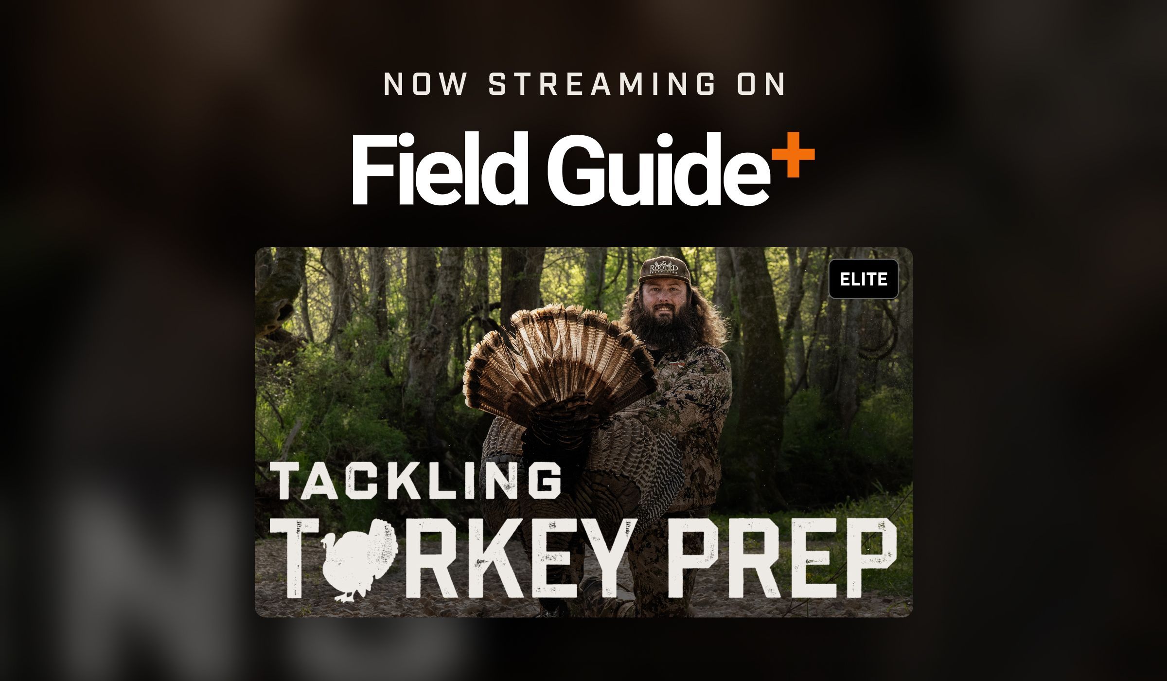 An image previewing a HuntWise video series called Tackling Turkey Prep. 