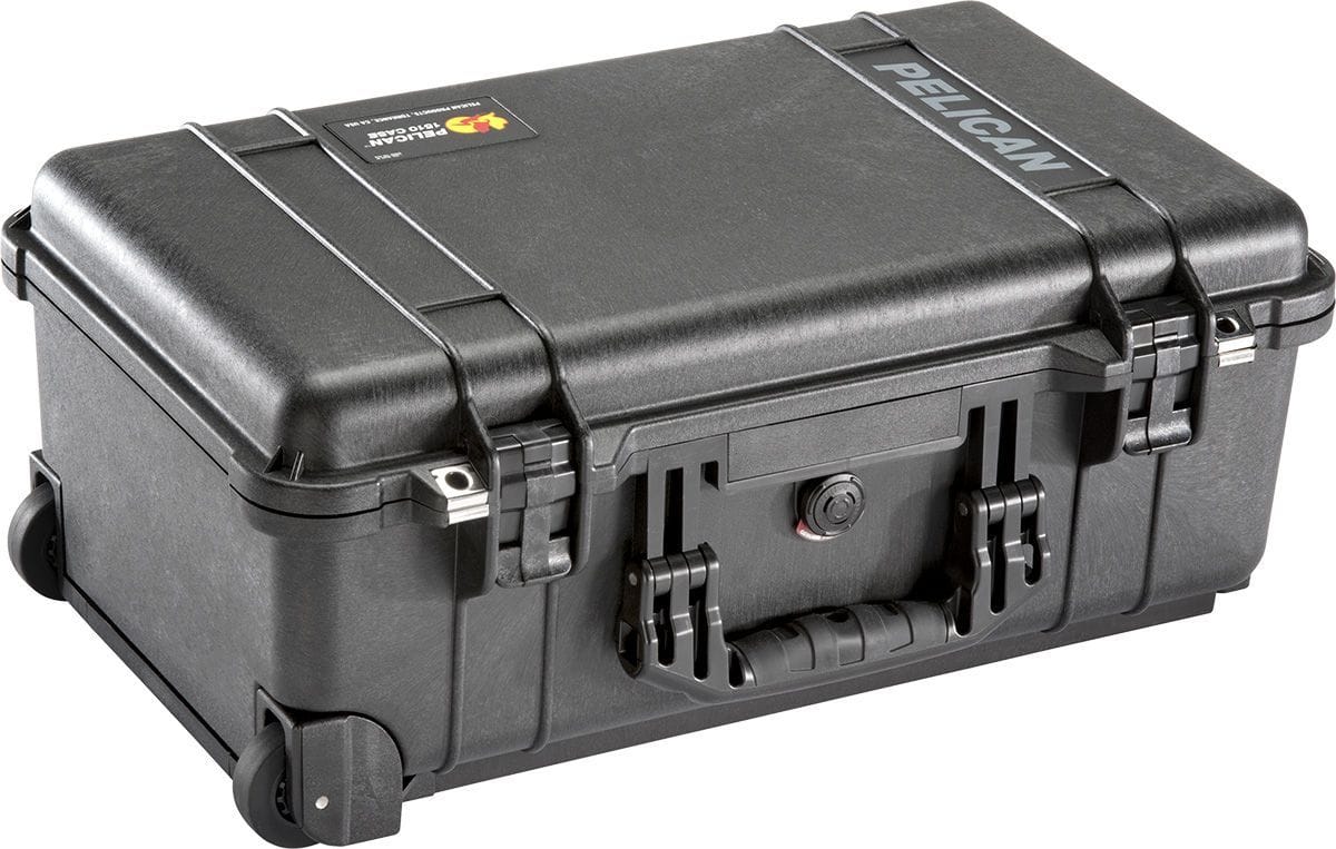 Pelican 1510 Protector carry-on case, base bow cases for hunting concept.