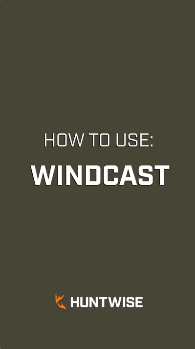 A video showing users how to use WindCast in the HuntWise app.
