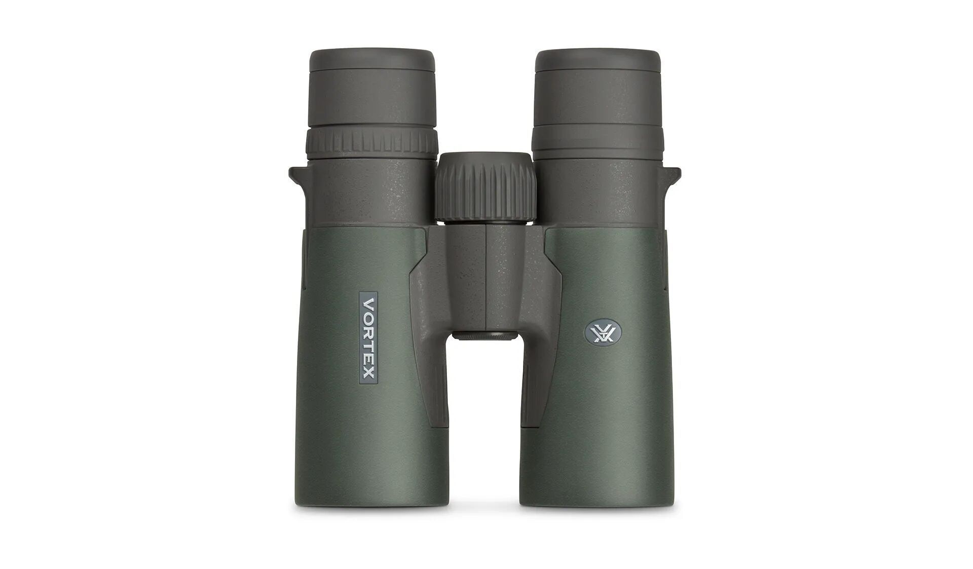 Image of the Vortex Razor HD 10 x 42 binoculars, cold weather hunting gear concept.