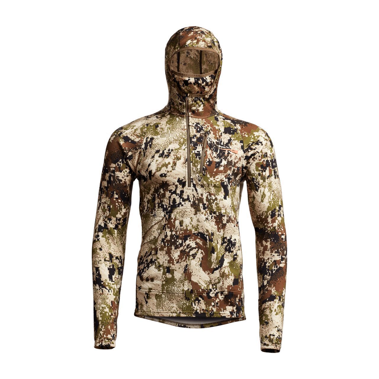 Sitka Core Merina 330 hoodie, hunting gear concept.