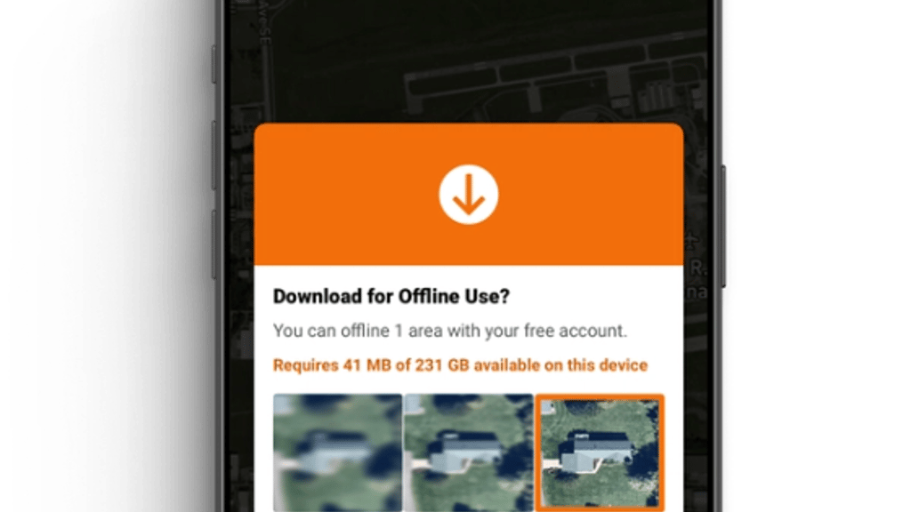 Offline mapping