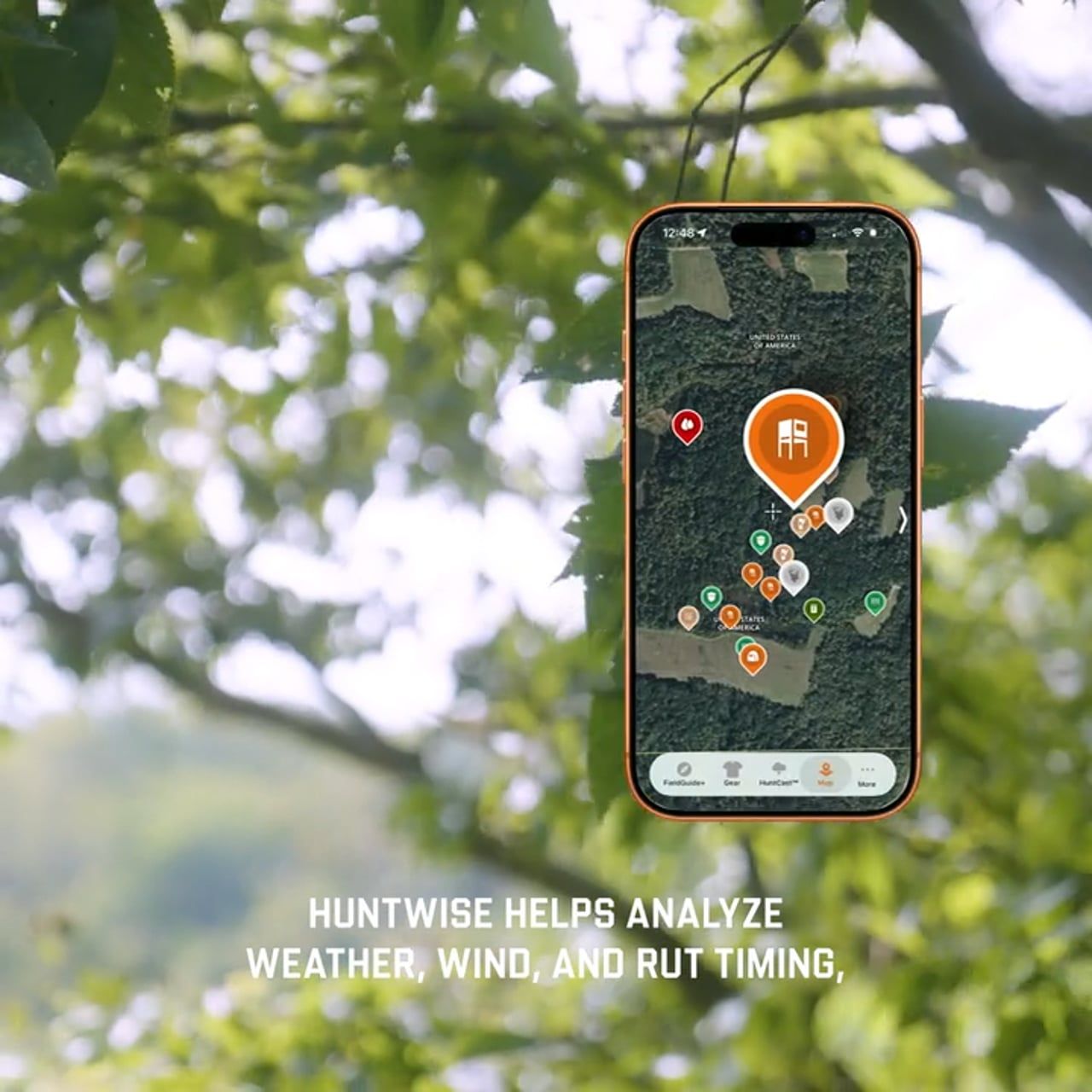 video about HuntWise helping hunters be in the field at the right time