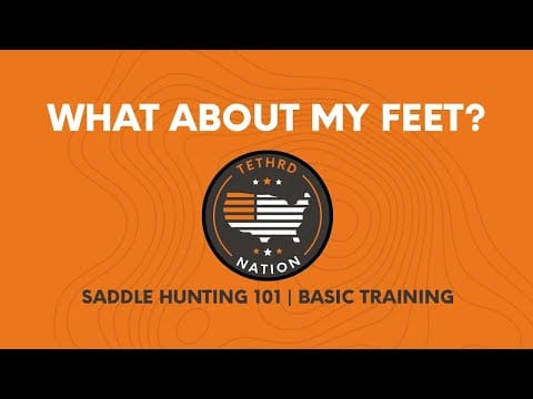 SADDLE HUNTING 101: What about my feet?