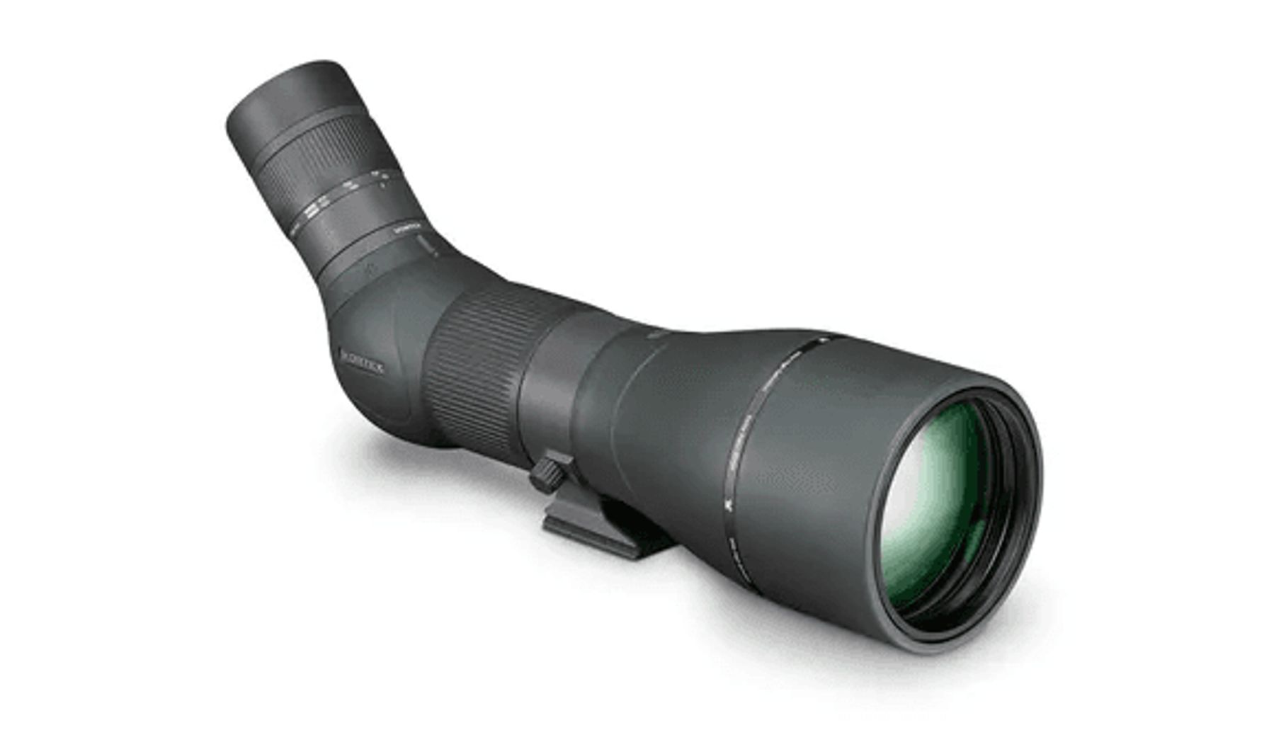 Vortex RAZOR® HD 27-60X85 Angled on a white background. 