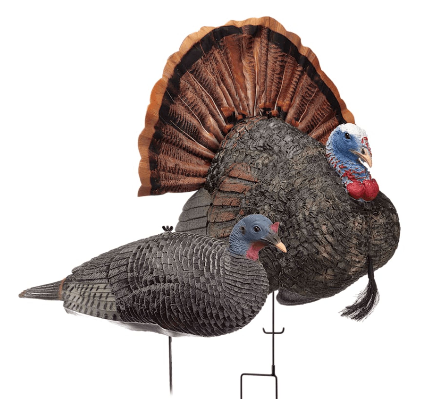 RedHead Reality Series Remote Crazy FGBLOG Jake and Mating Hen Turkey Decoy Combo.png