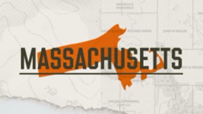 Image showing an illustration of Massachusetts, hunting season Massachusetts concept. 