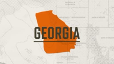 A graphic of the state of Georgia representing Georgia hunting seasons.