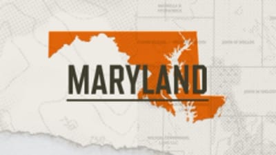 Illustration of the state of Maryland, hunting season in Maryland concept. 