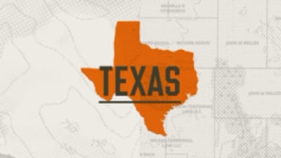 A graphic of the state of Texas representing Texas hunting seasons.